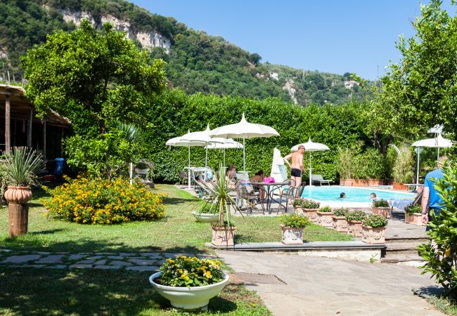 House in Sorrento - AMORE RENTALS - Casa Limoneto with Shared Pool, Garden, Terraces and Parking