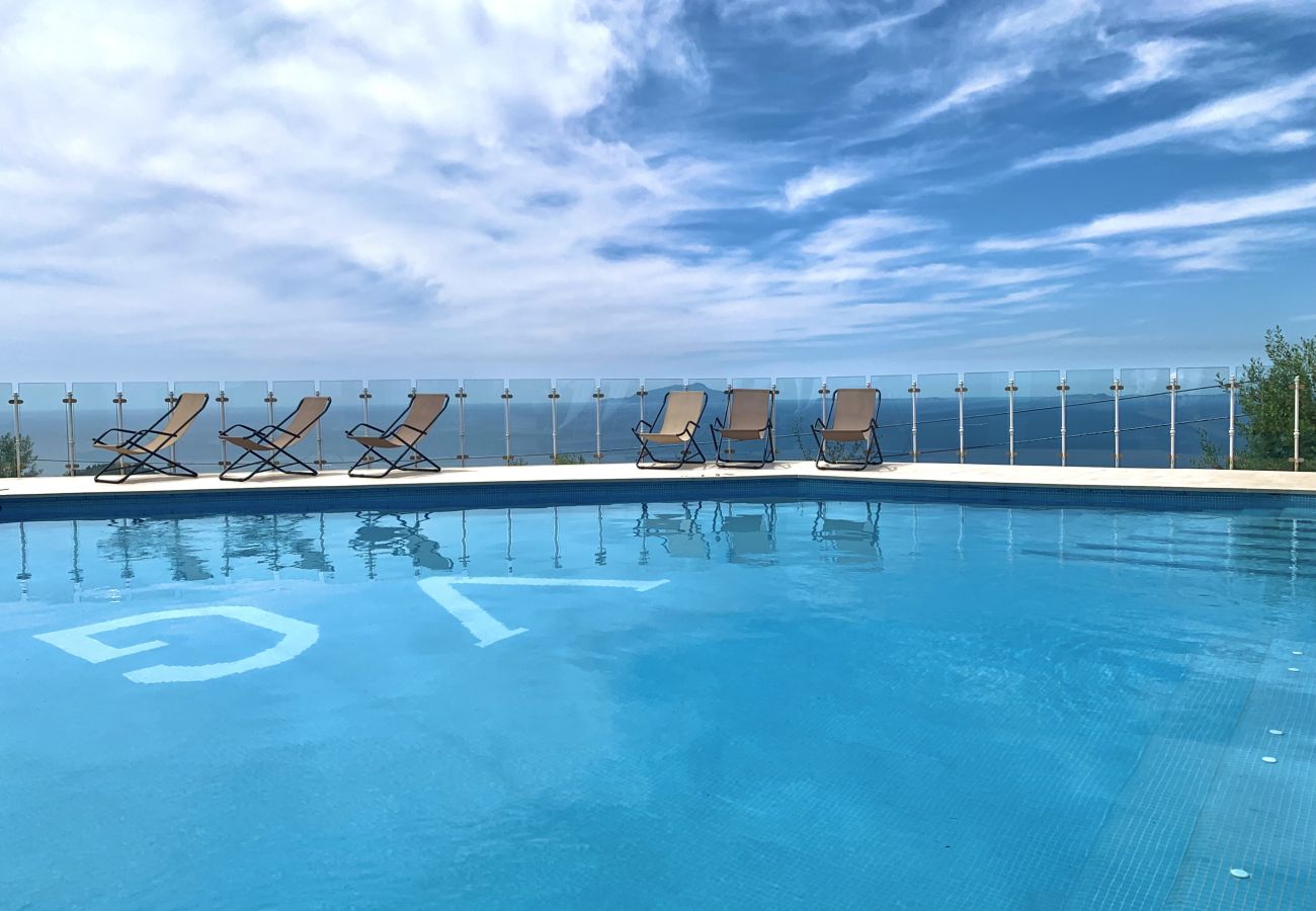 Villa in Massa Lubrense - AMORE RENTALS - Villa Giulia with Private Pool, Sea View, Terraces and Parking