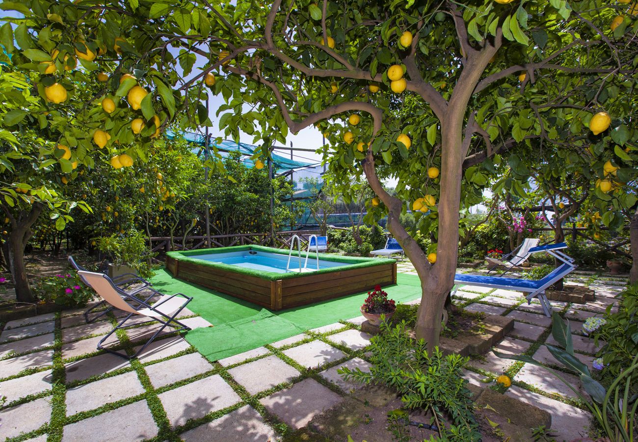 Villa in Massa Lubrense - AMORE RENTALS - Villa Imma with Private Swimming Pool, Sea View and Parking
