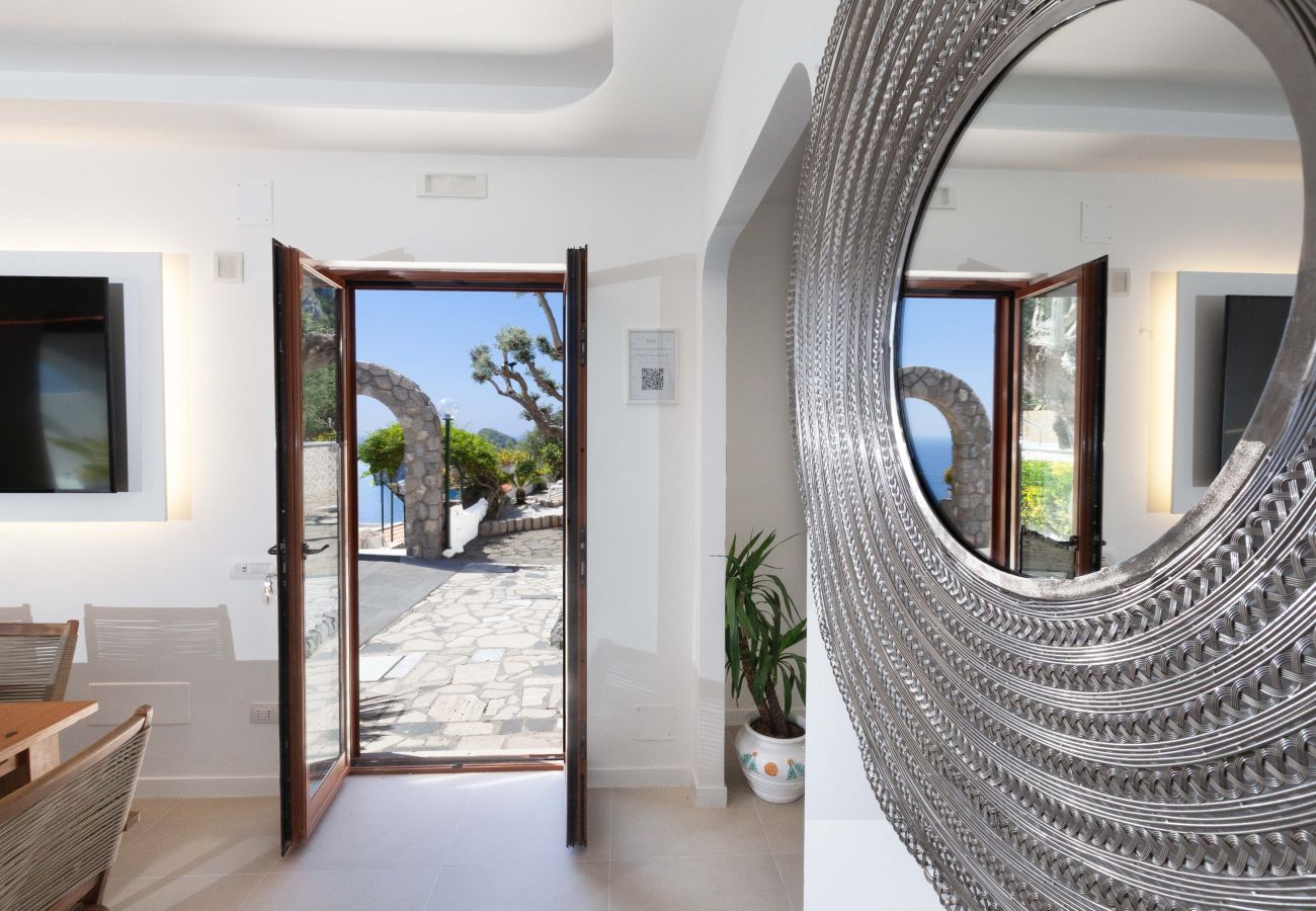 Villa in Massa Lubrense - AMORE RENTALS - Villa Marina with Private Pool, Sea View, Terraces and Parking