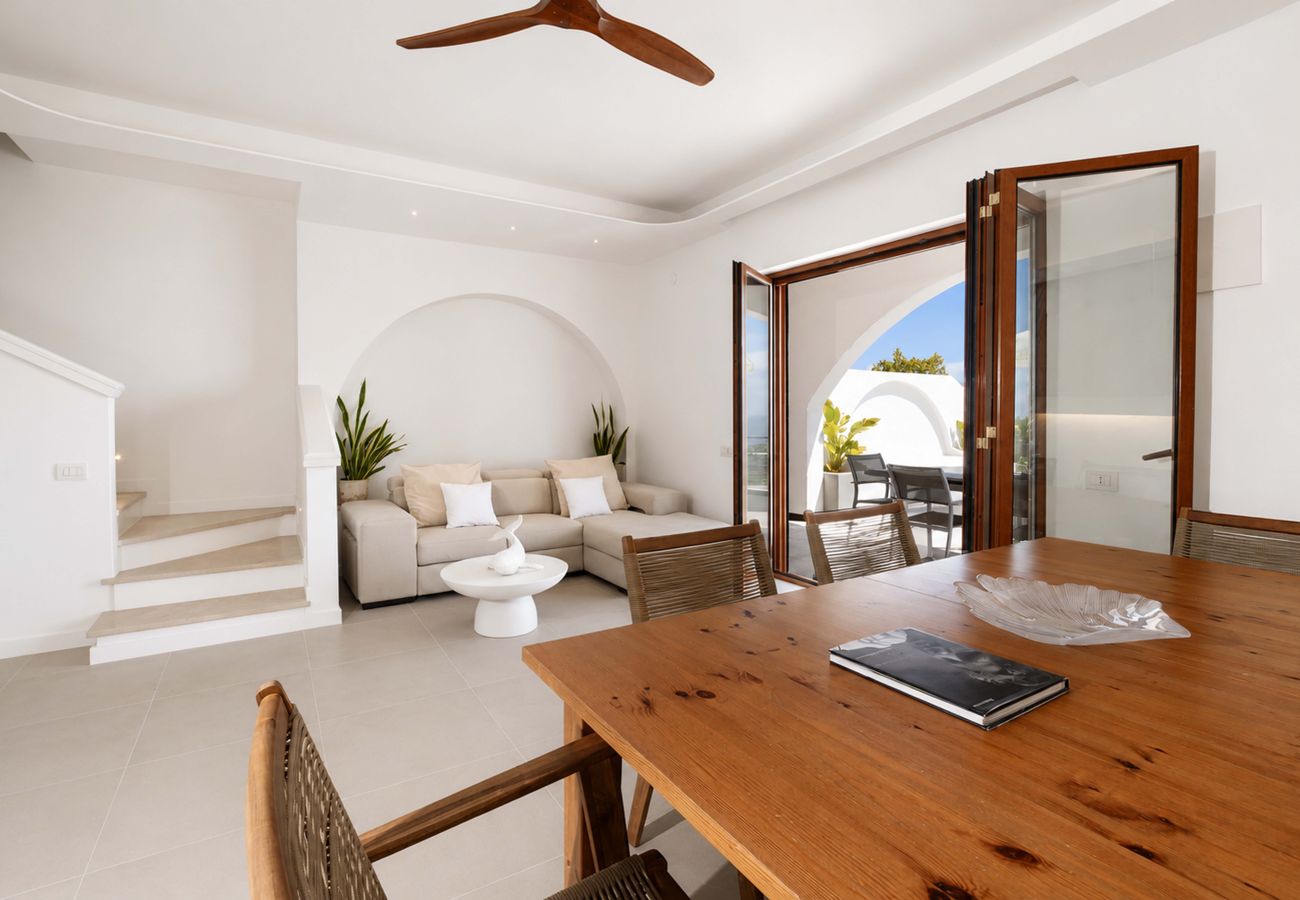 Villa in Massa Lubrense - AMORE RENTALS - Villa Marina with Private Pool, Sea View, Terraces and Parking