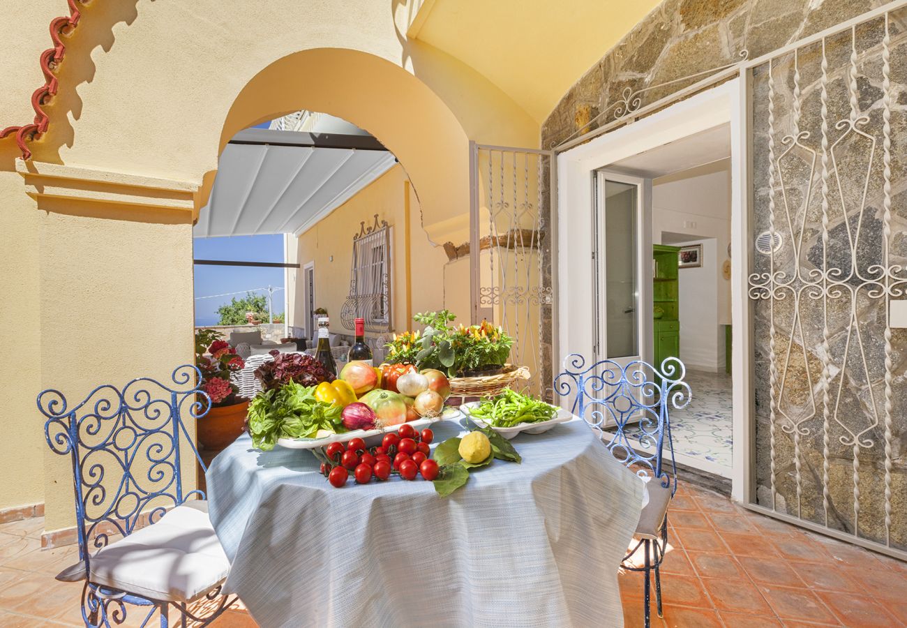 Villa in Sant´Agata sui Due Golfi - Villa Ferrara with Infinity Pool, Sea View, Parking and Garden