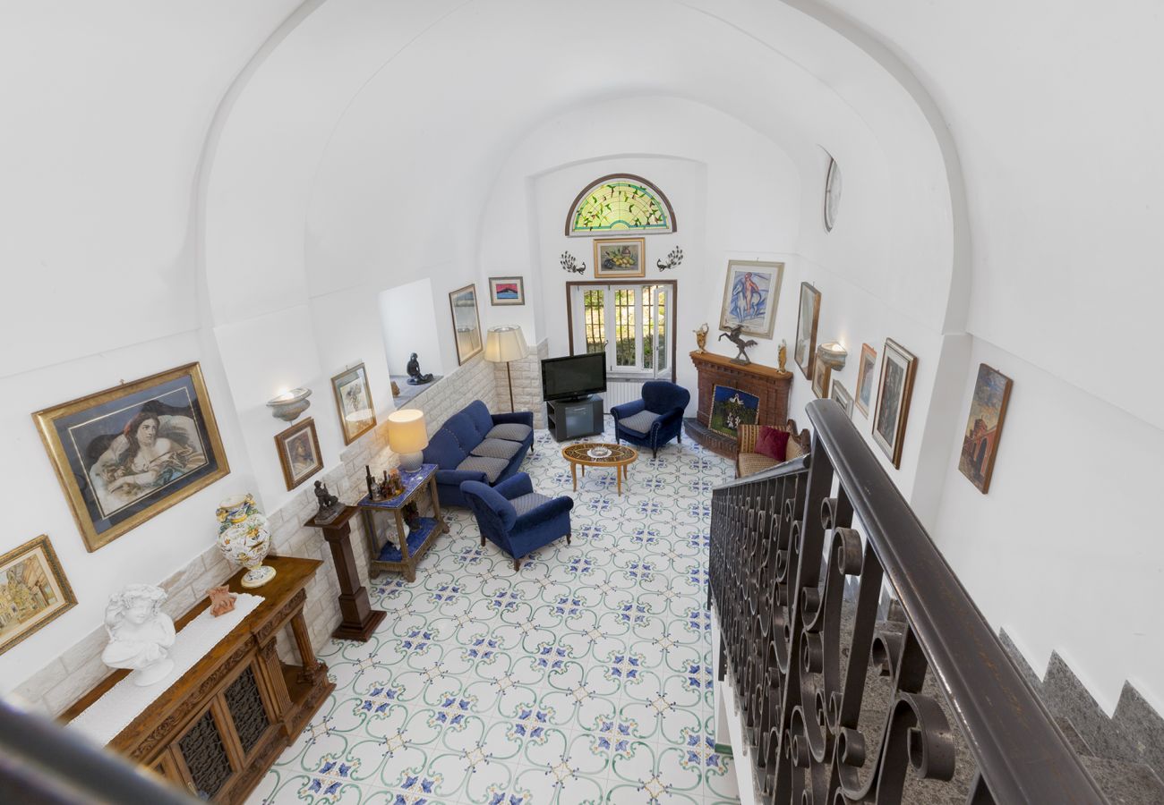 Villa in Sant´Agata sui Due Golfi - Villa Ferrara with Infinity Pool, Sea View, Parking and Garden