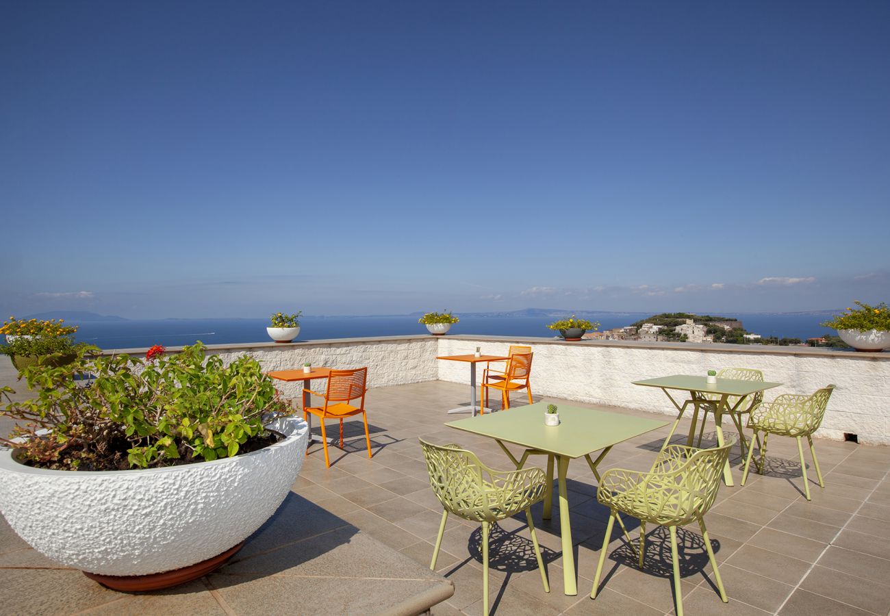 Villa in Massa Lubrense - AMORE RENTALS -Villa Elia 1 with Private Pool, Sea View, Terraces, Parking and Garden