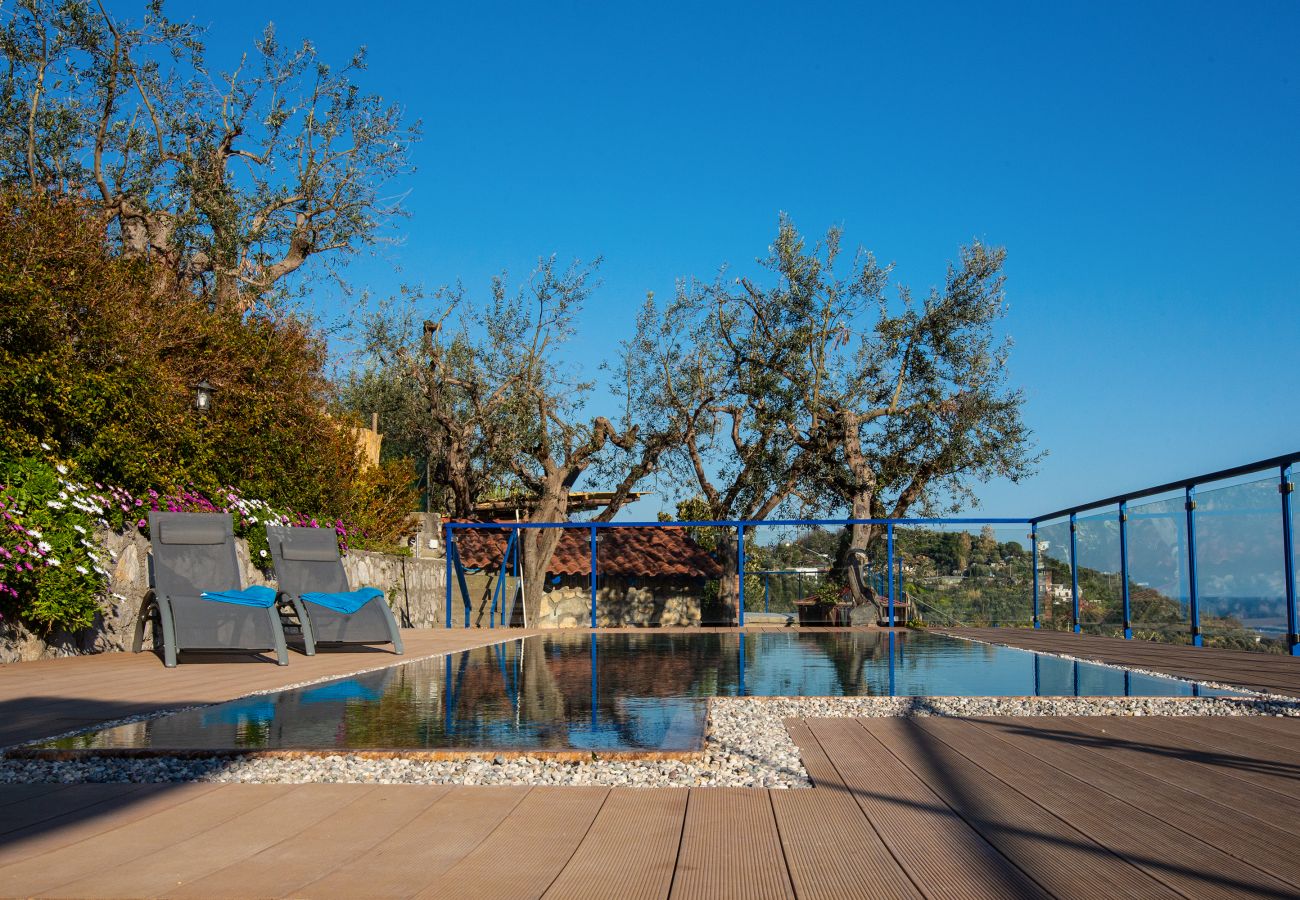 Villa in Nerano - AMORE RENTALS - Villa The Phoenix with Private Swimming Pool, Sea View, Terrace and Parking