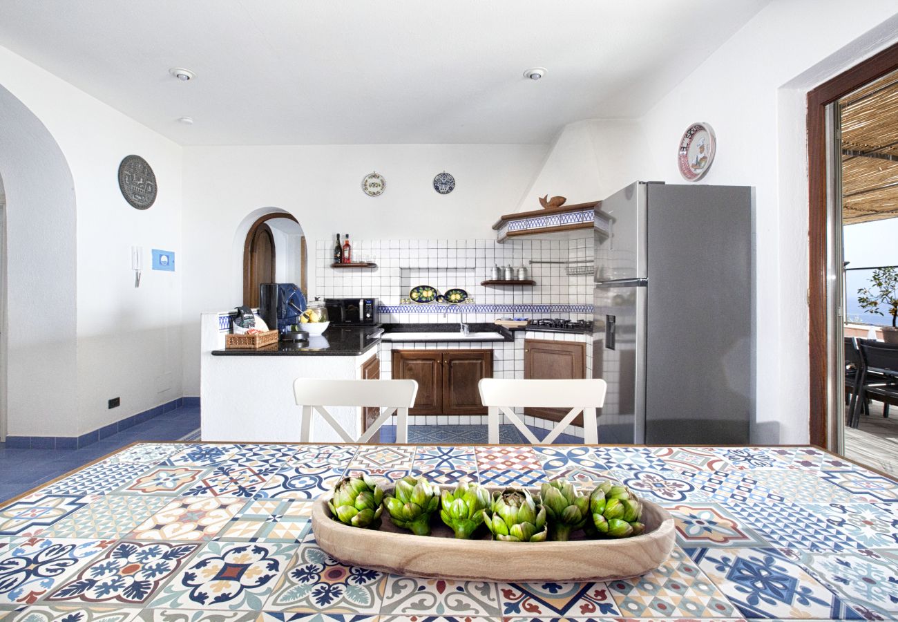 Villa in Nerano - AMORE RENTALS - Villa The Phoenix with Private Swimming Pool, Sea View, Terrace and Parking