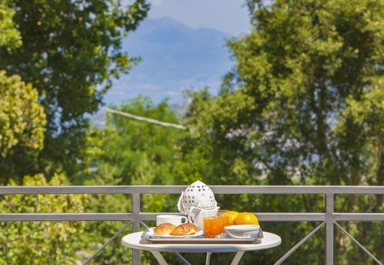 Villa in Sant´Agnello - AMORE RENTALS - Villa Calisto with Private Swimming Pool, Garden, Jacuzzi, Sea view and Parking