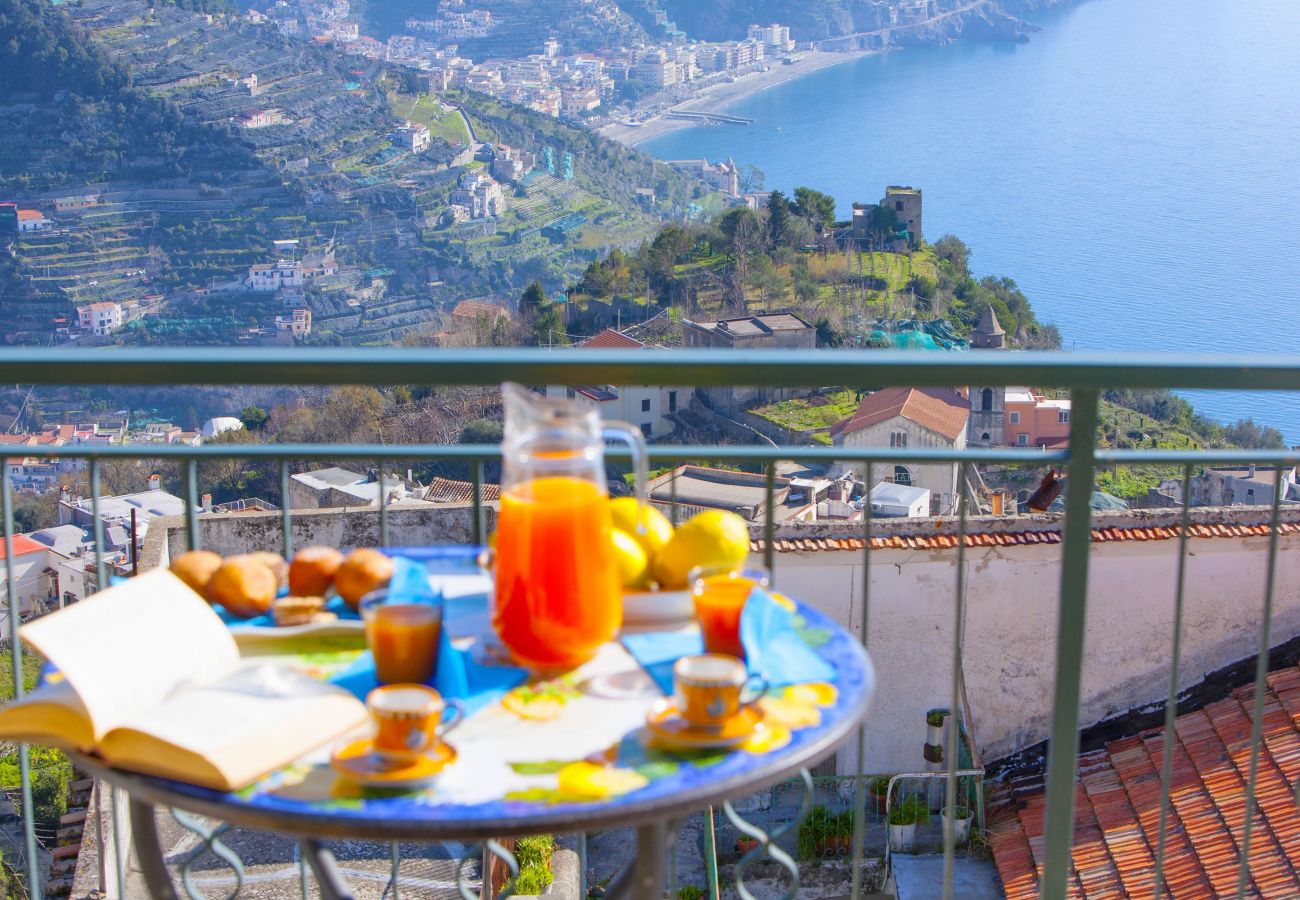 Apartment in Ravello - AMORE RENTALS - Residenza Rosalia 1 with Sea View, Private Terraces and Air Conditioning