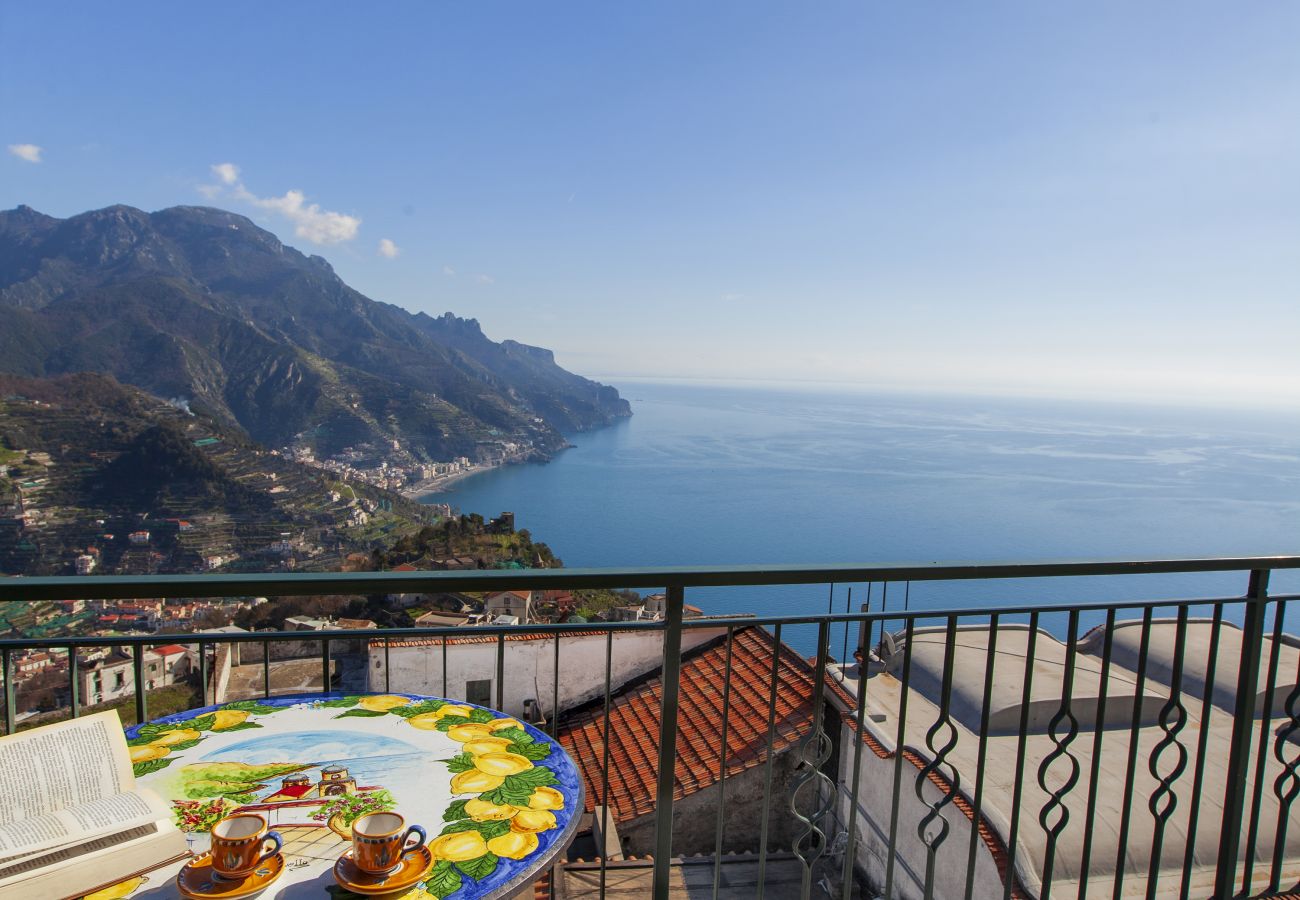 Apartment in Ravello - AMORE RENTALS - Residenza Rosalia 1 with Sea View, Private Terraces and Air Conditioning