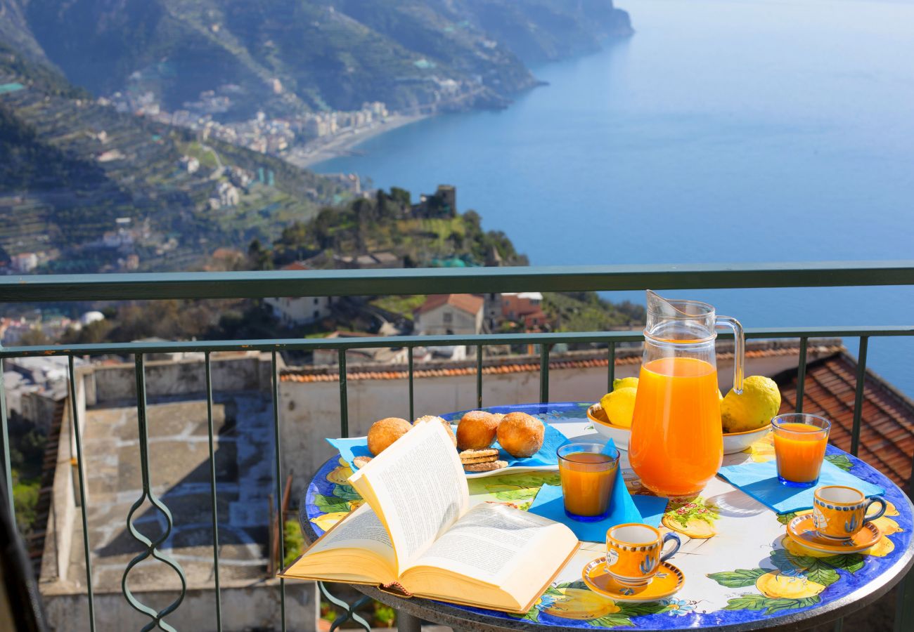 Apartment in Ravello - AMORE RENTALS - Residenza Rosalia 1 with Sea View, Private Terraces and Air Conditioning