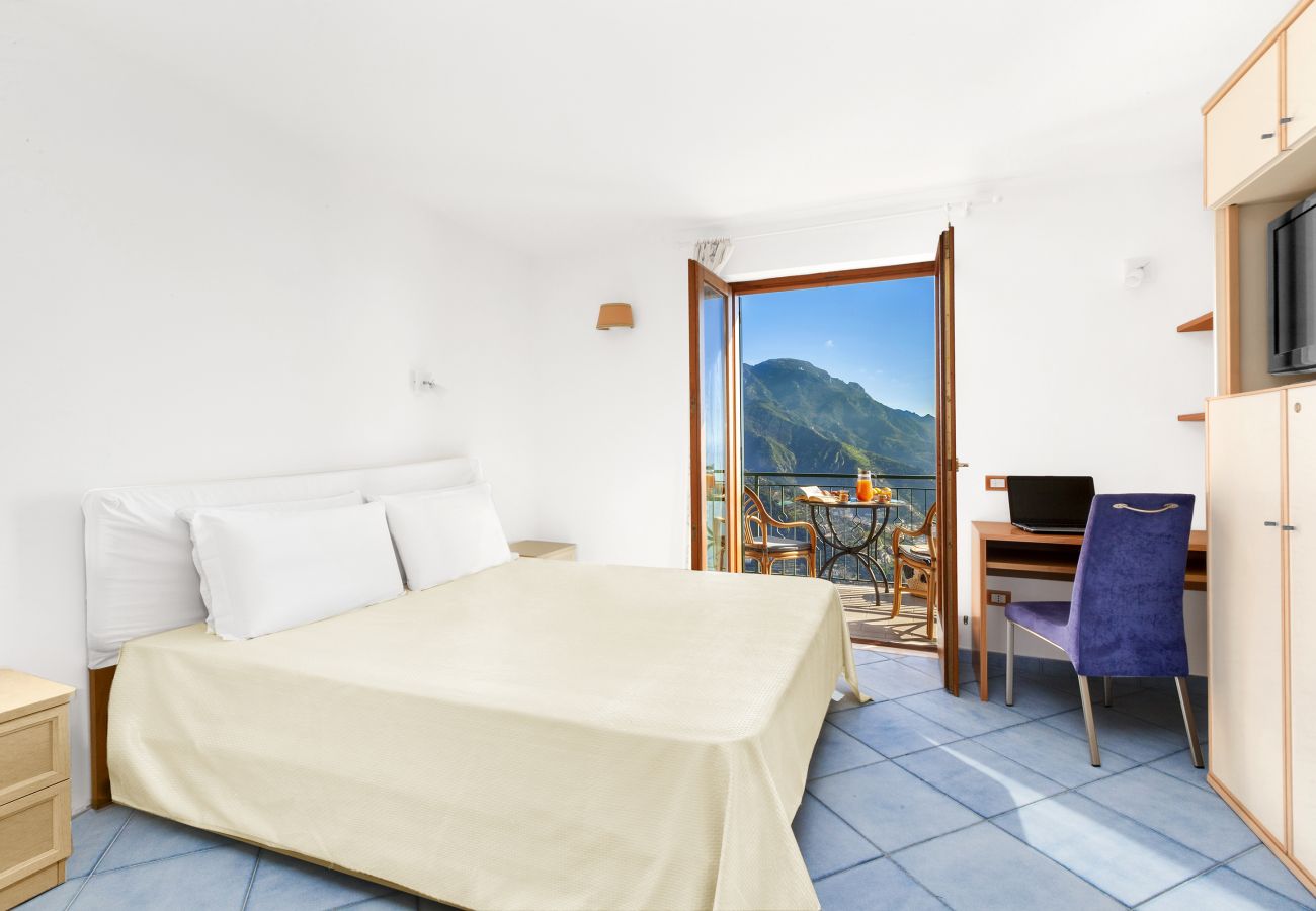 Apartment in Ravello - AMORE RENTALS - Residenza Rosalia 1 with Sea View, Private Terraces and Air Conditioning