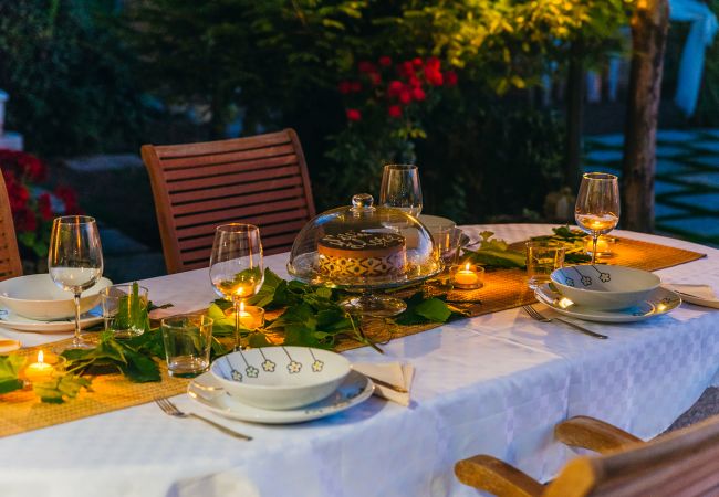 Villa in Sant´Agnello - AMORE RENTALS - Villa Tina with Private Swimming Pool, Sea View, Terraces, Garden and Parking Villa in Sant´Agnello - AMORE RENTALS - Villa Tina with Private Swimming Pool, Sea View, Terraces, Garden and Parking