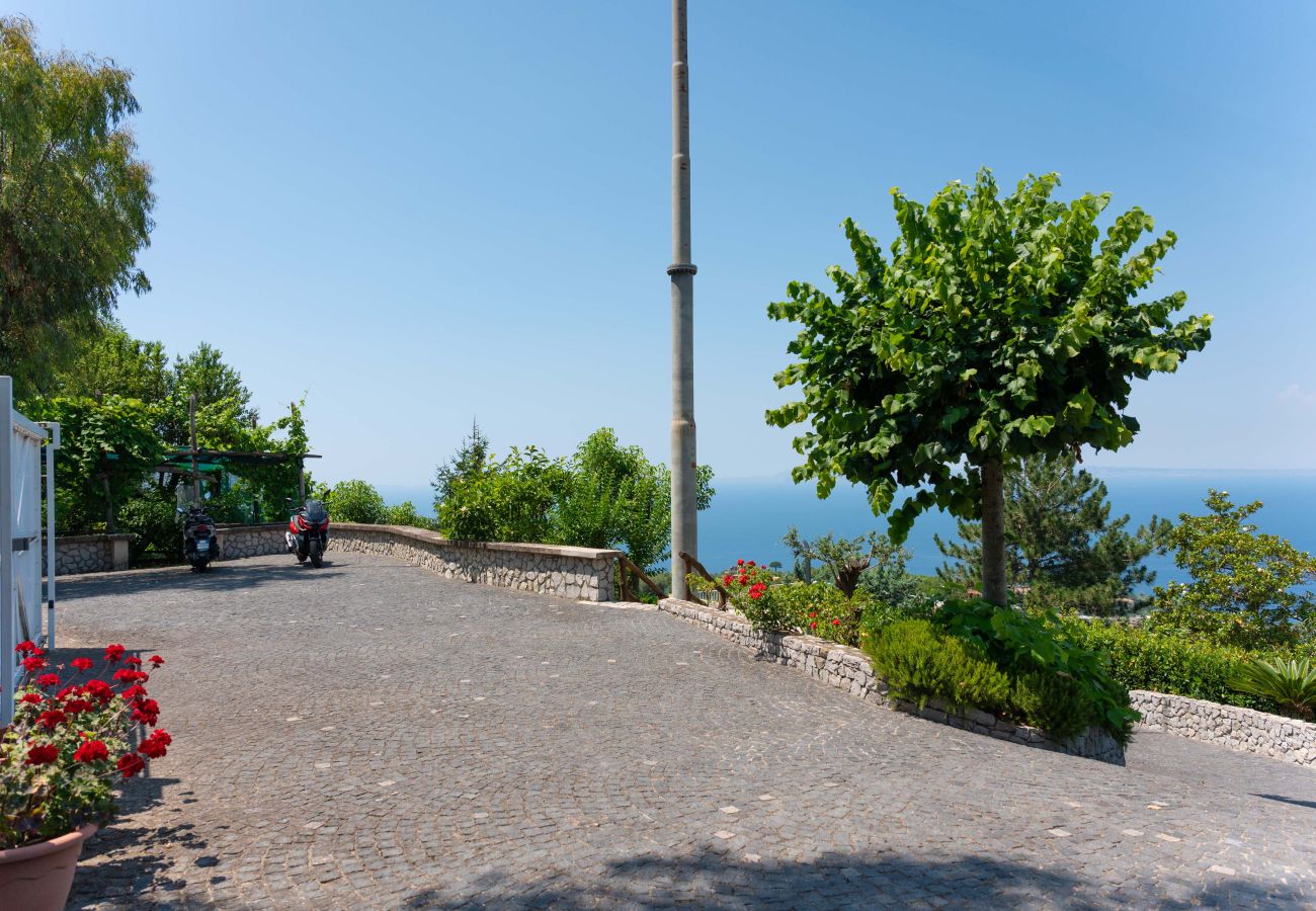 Villa in Sorrento - AMORE RENTALS - Villa Ado with Private Swimming Pool, Garden, Sea View and Parking