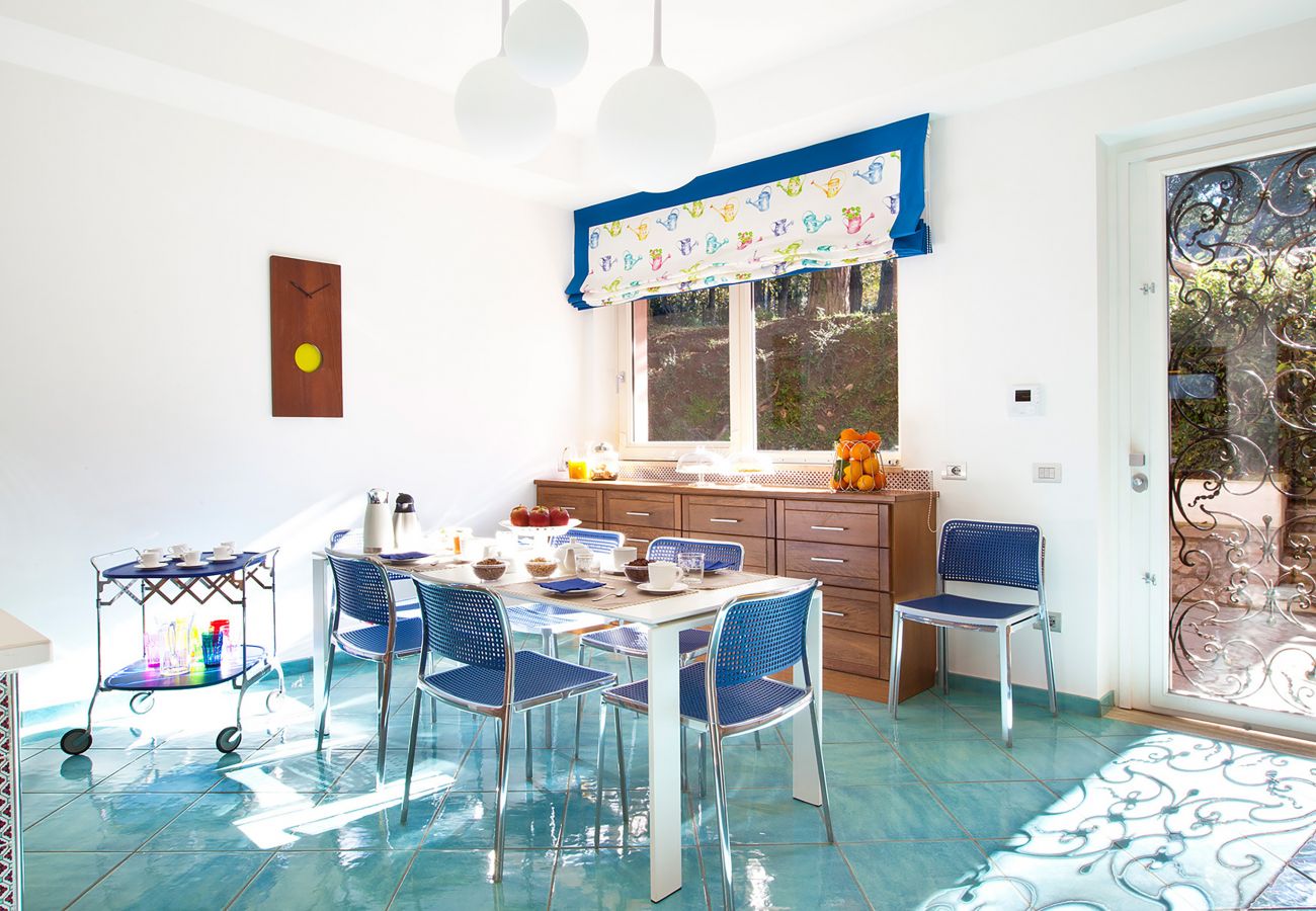 Villa in Sorrento - AMORE RENTALS - Villa Daniela with Swimming pool, Wellness Area, Garden and Sea View