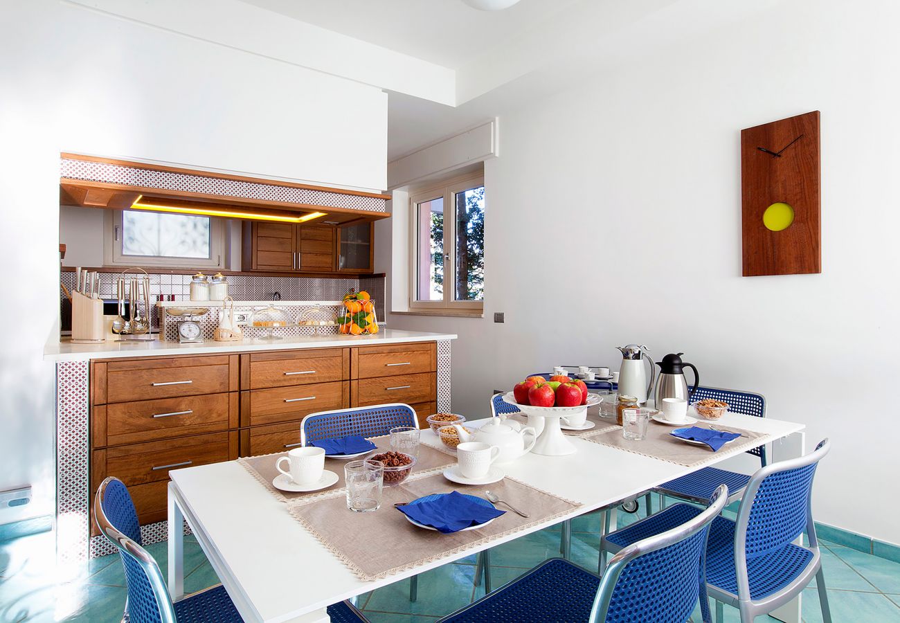 Villa in Sorrento - AMORE RENTALS - Villa Daniela with Swimming pool, Wellness Area, Garden and Sea View