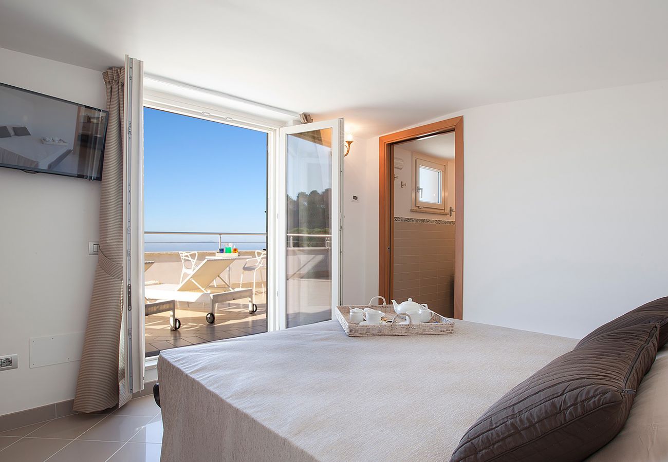 Villa in Sorrento - AMORE RENTALS - Villa Daniela with Swimming pool, Wellness Area, Garden and Sea View