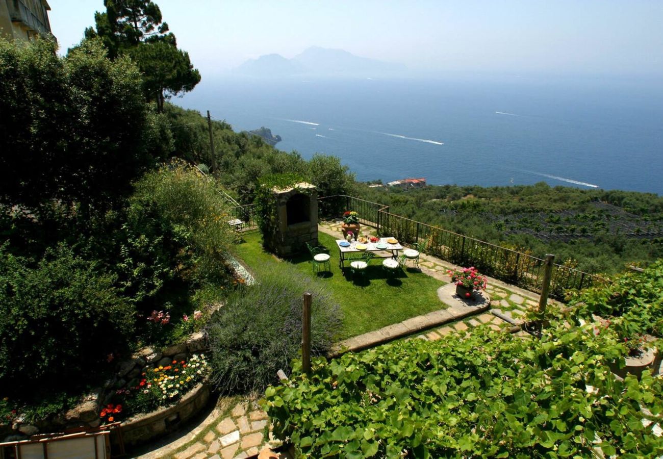 Villa in Massa Lubrense - AMORE RENTALS - Villa Alma with Private Swimming Pool, Sea View and Garden