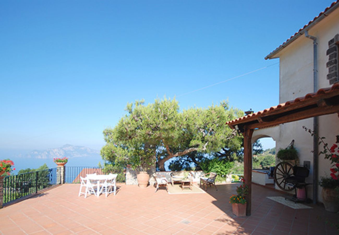 Villa in Massa Lubrense - AMORE RENTALS - Villa Posidonia with Sea View, Swimming Pool and Garden