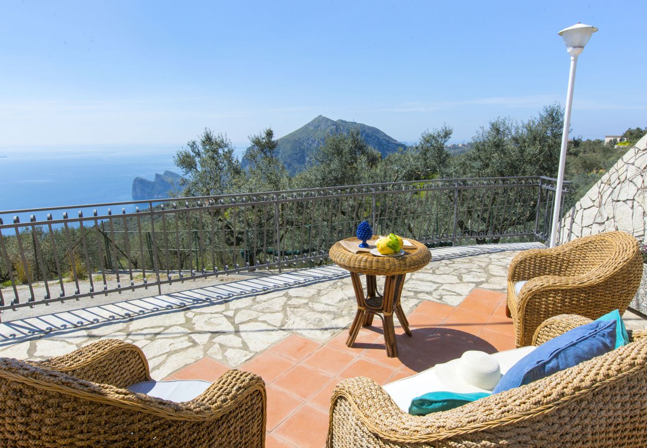 Villa in Sant´Agata sui Due Golfi - AMORE RENTALS - Villa Ligea with Private Swimming Pool, Sea View and Parking