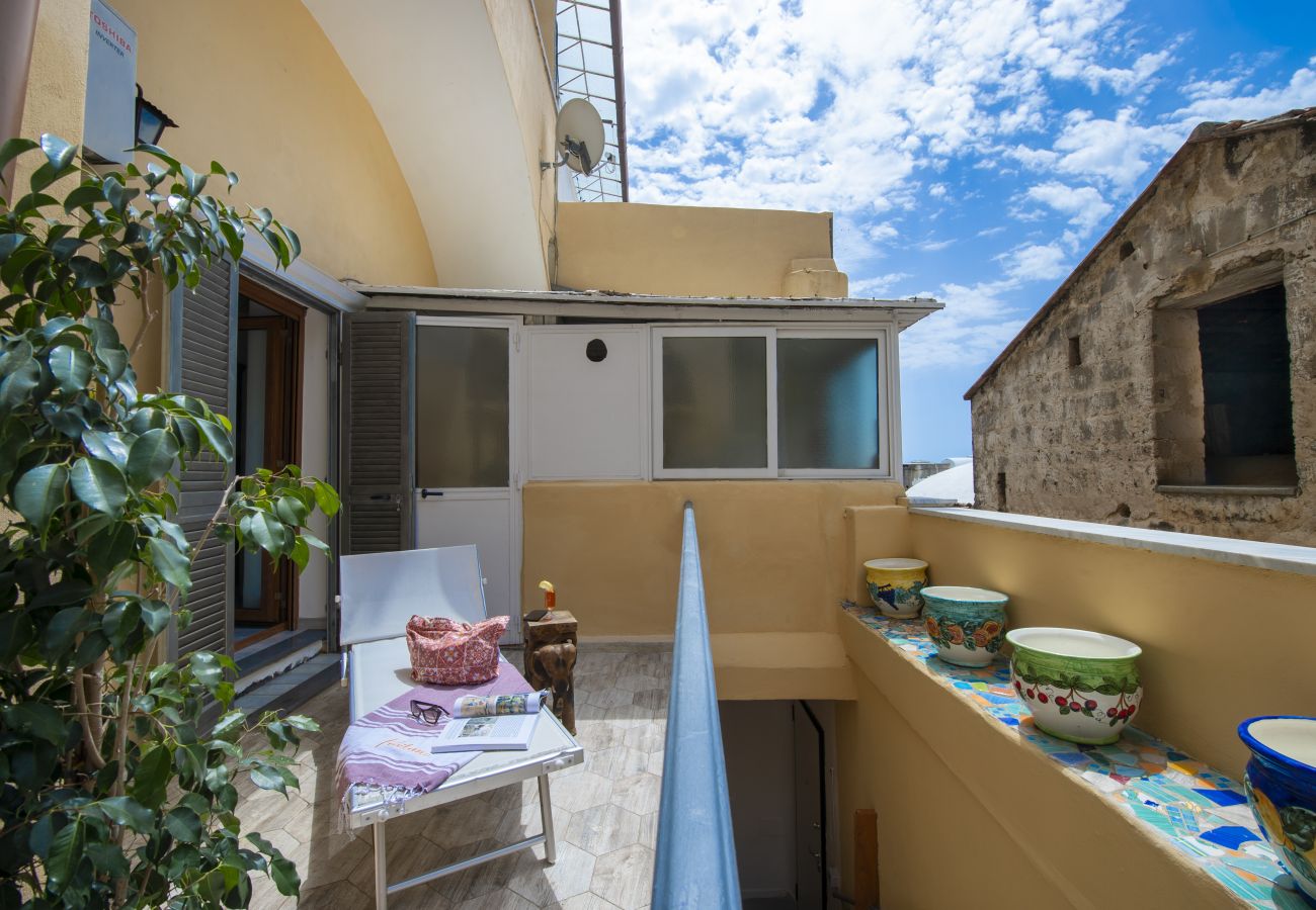 House in Positano - AMORE RENTALS - Casa Barbera B with Private Terrace and Air Conditioning