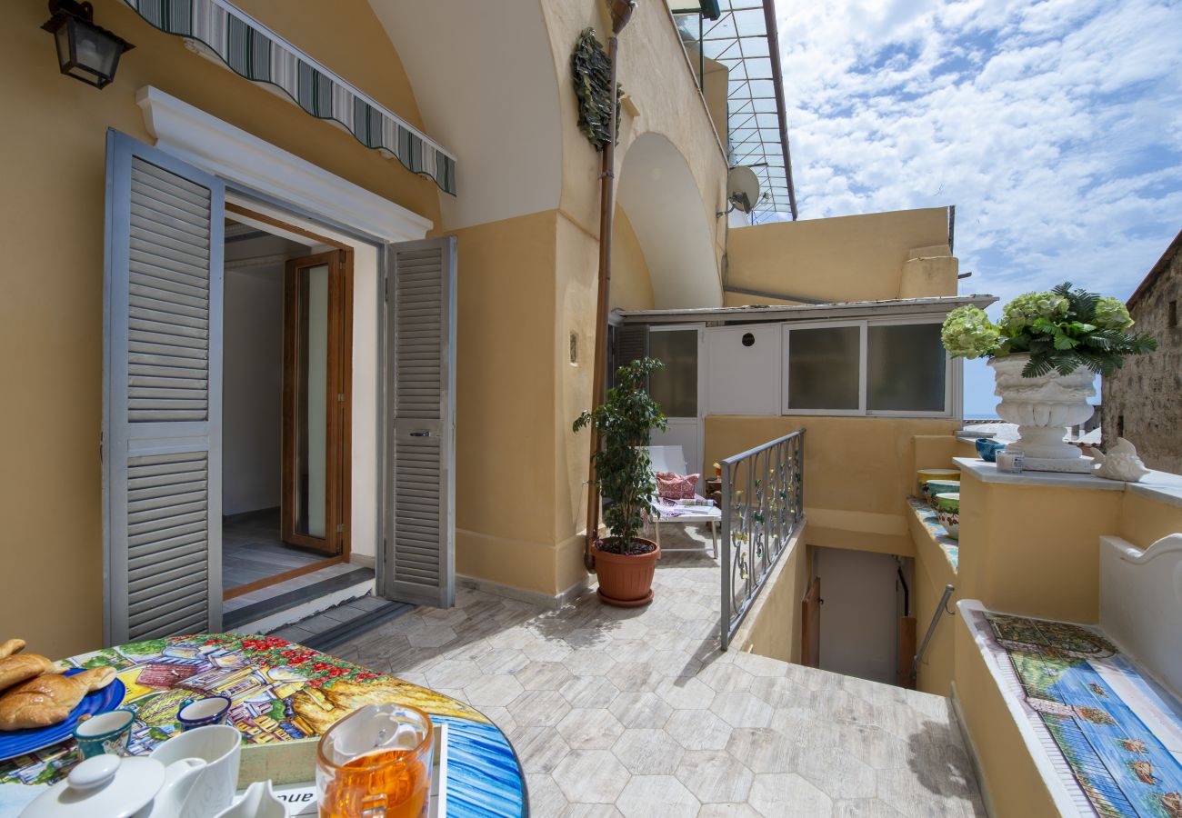 House in Positano - AMORE RENTALS - Casa Barbera B with Private Terrace and Air Conditioning