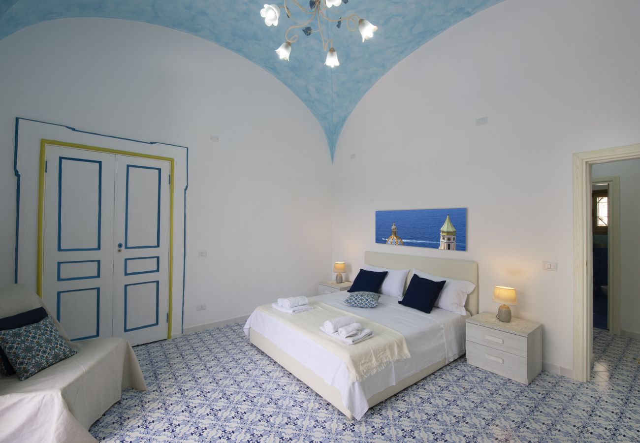 House in Positano - AMORE RENTALS - Casa Barbera A with Sea View and Air Conditioning