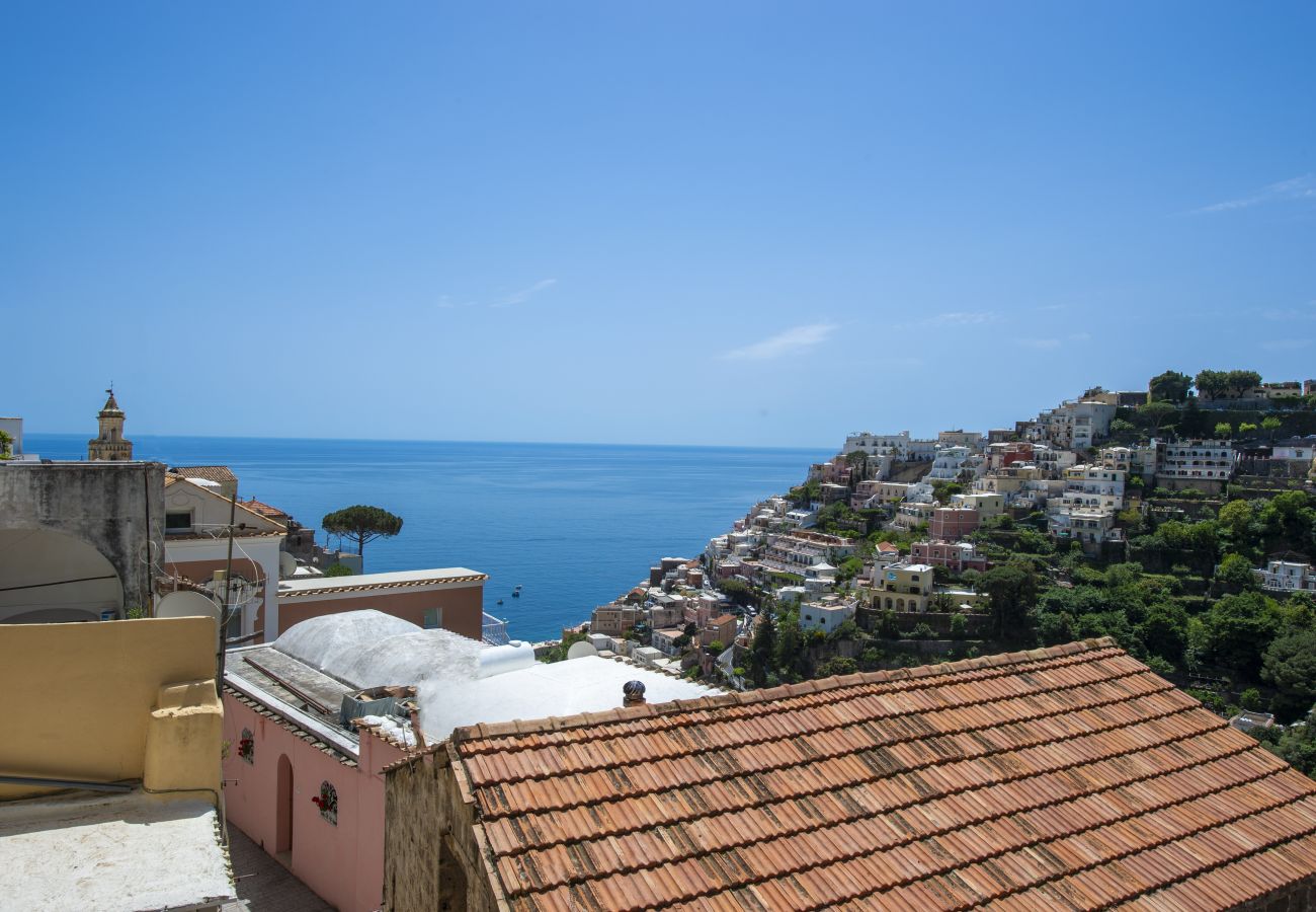House in Positano - AMORE RENTALS - Casa Barbera A with Sea View and Air Conditioning