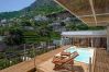 Villa in Amalfi - AMORE RENTALS - Villa Bellavista with Heated Jacuzzi, Sea View and Gym
