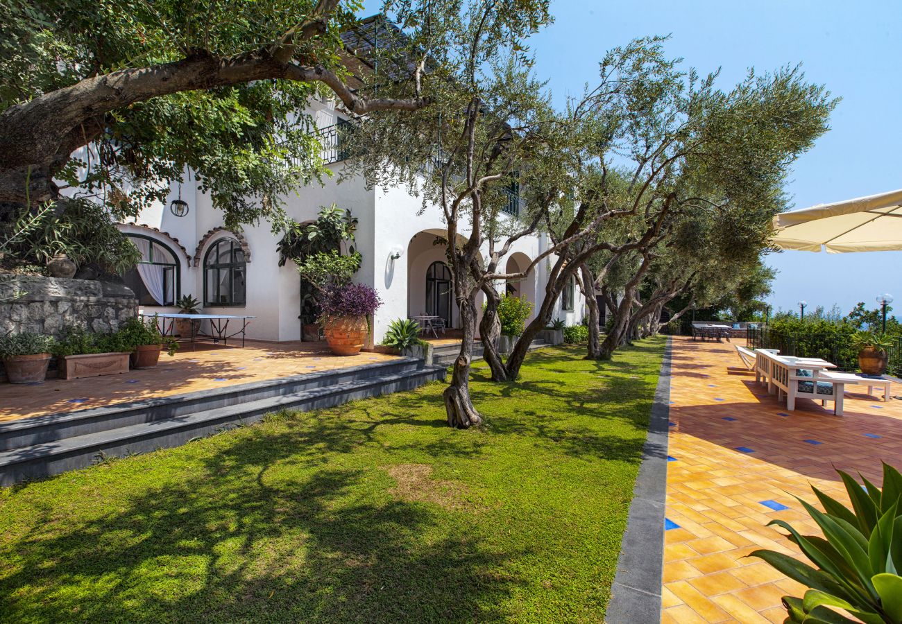 Villa in Positano - AMORE RENTALS - Villa Lo Scoglio with Direct Sea Access and Garden
