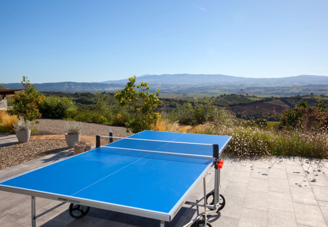 Villa in Campagnatico - AMORE RENTALS - Villa Ambretta with Private Swimming Pool, Garden and Barbecue