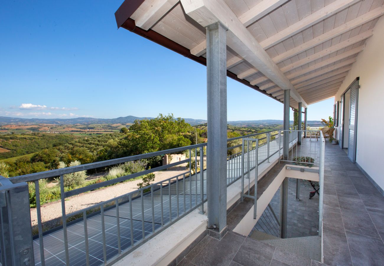 Villa in Campagnatico - AMORE RENTALS - Villa Ambretta with Private Swimming Pool, Garden and Barbecue