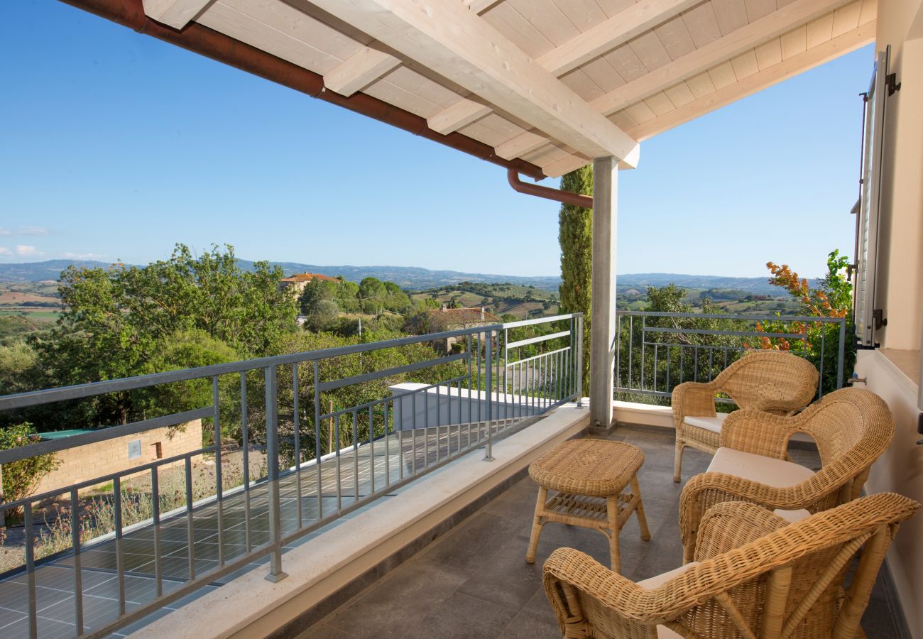 Villa in Campagnatico - AMORE RENTALS - Villa Ambretta with Private Swimming Pool, Garden and Barbecue