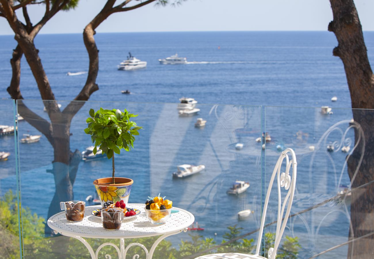 Villa in Nerano - AMORE RENTALS - Villa Iside with Private Pool, Sea View, Jacuzzi and Parking