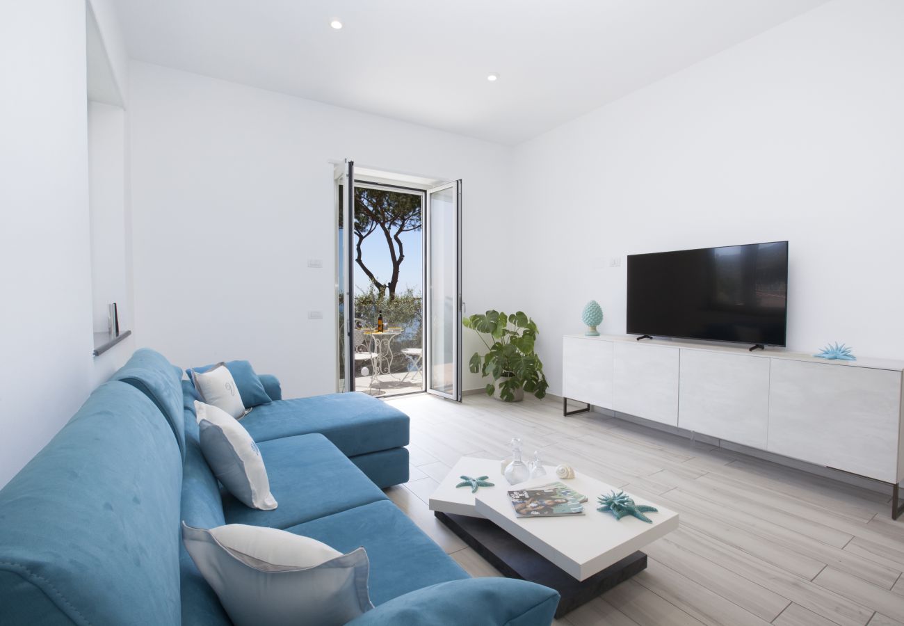 Villa in Nerano - AMORE RENTALS - Villa Iside with Private Pool, Sea View, Jacuzzi and Parking