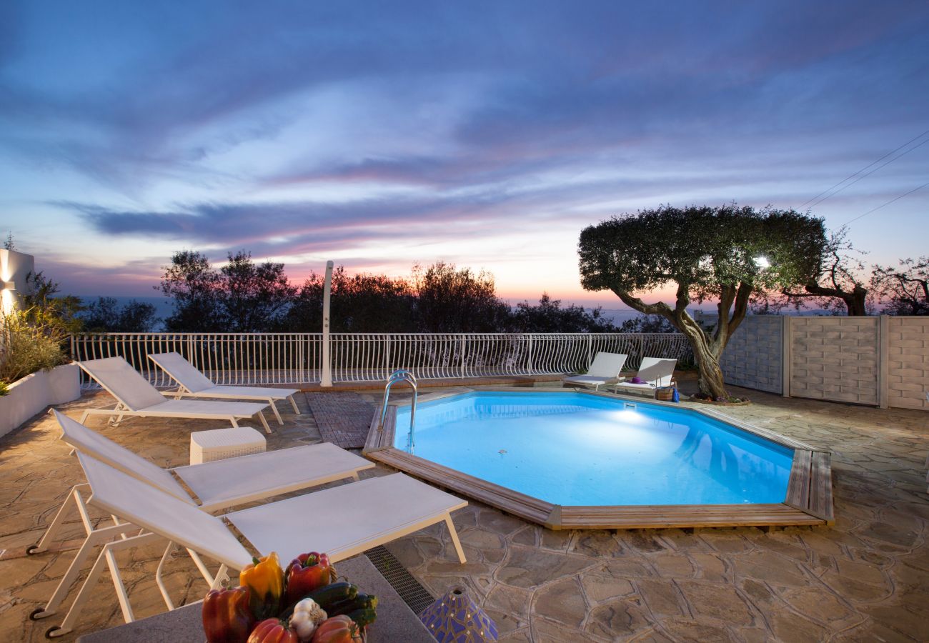 Villa in Termini - AMORE RENTALS - Villa Venus with Private Pool, Sea View and Parking