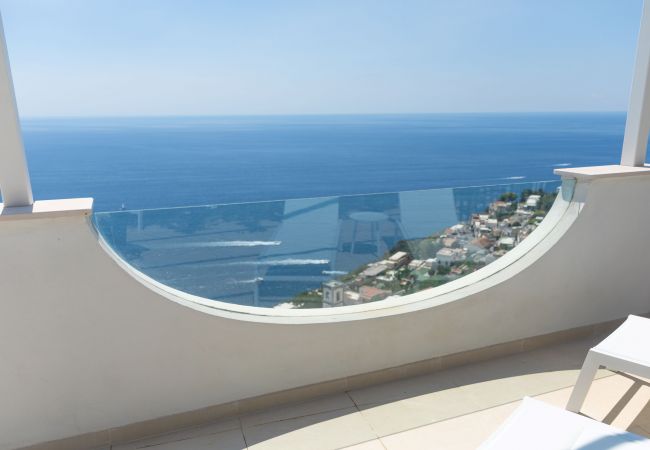 House in Praiano - AMORE RENTALS - Casa Marì with Private Terrace and Sea View