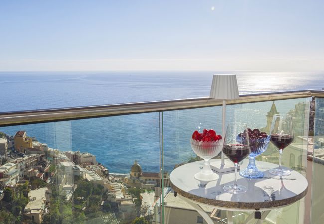 House in Positano - AMORE RENTALS - Casa Paradisea with Sea View Terraces 