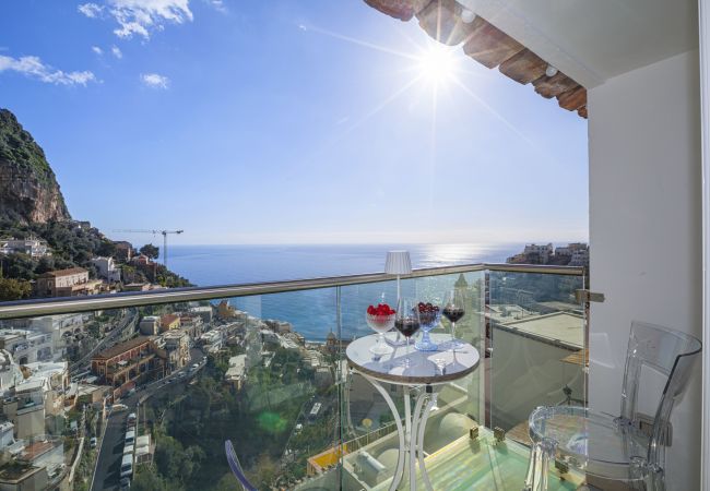 House in Positano - AMORE RENTALS - Casa Paradisea with Sea View Terraces 