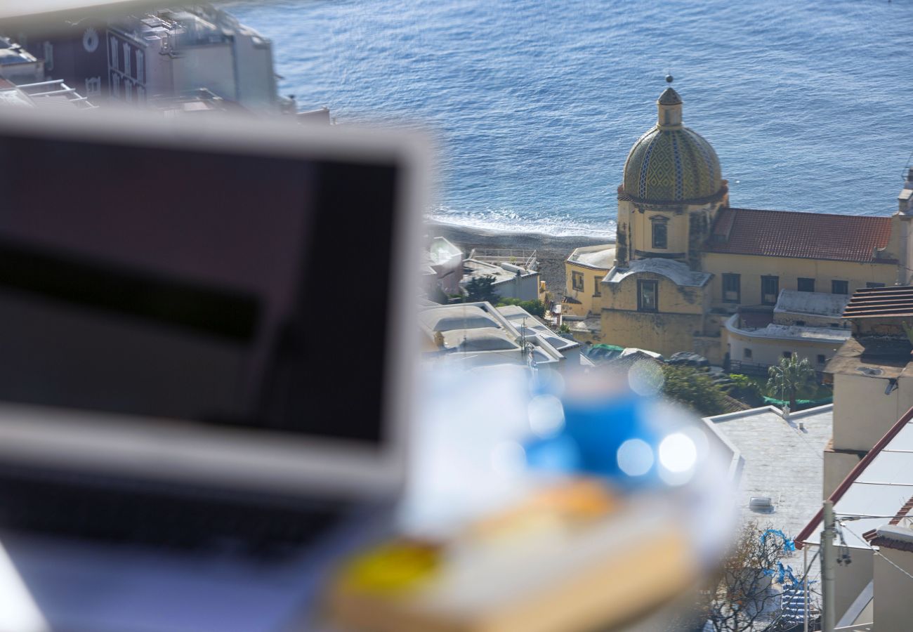 House in Positano - AMORE RENTALS - Casa Paradisea with Sea View Terraces 