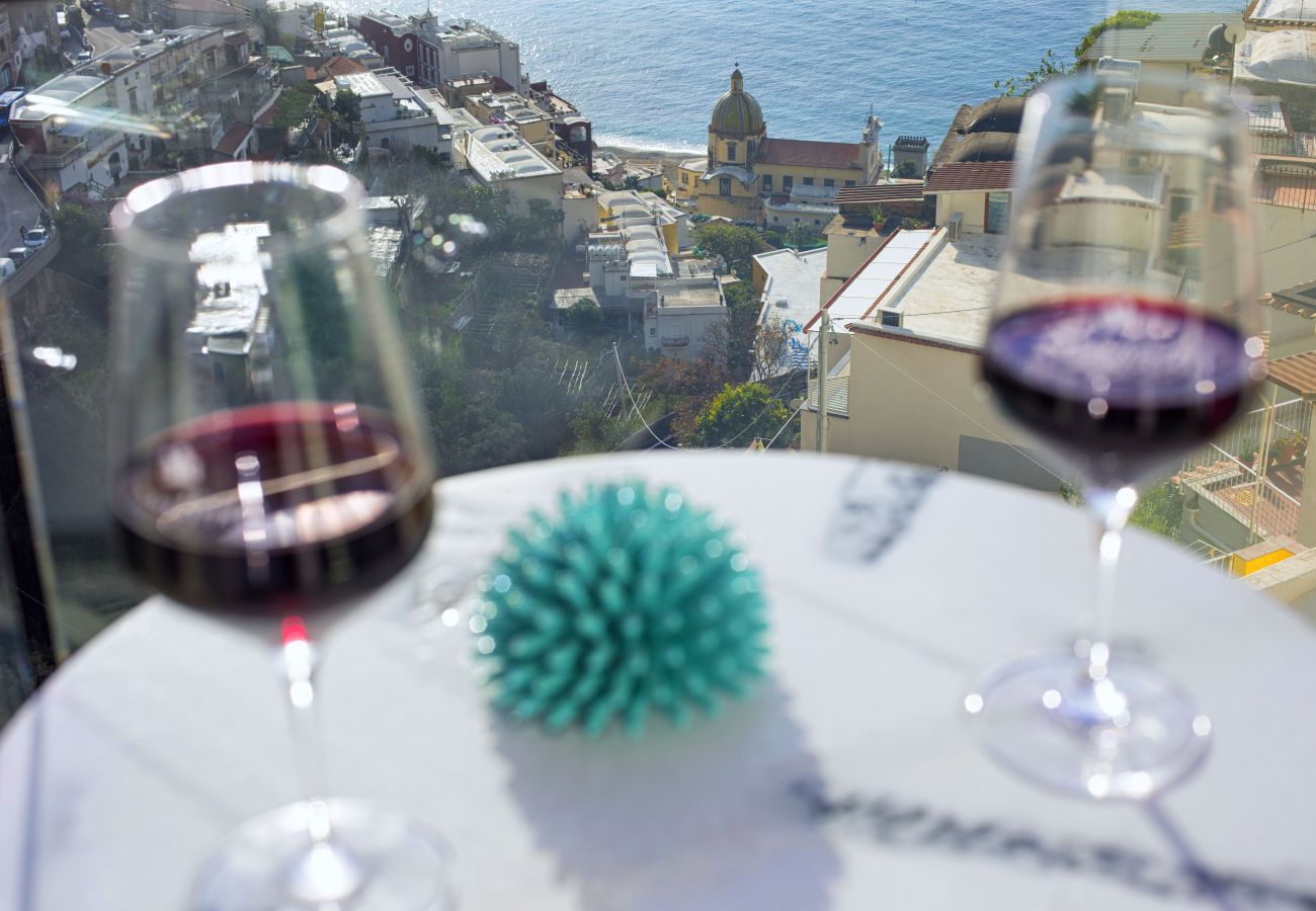 House in Positano - AMORE RENTALS - Casa Paradisea with Sea View Terraces 