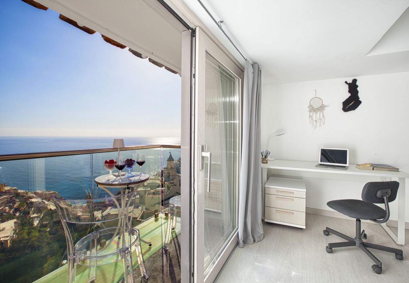 House in Positano - AMORE RENTALS - Casa Paradisea with Sea View Terraces 