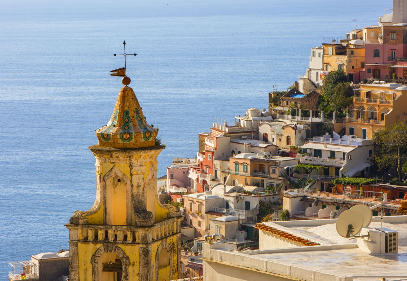 House in Positano - AMORE RENTALS - Casa Paradisea with Sea View Terraces 