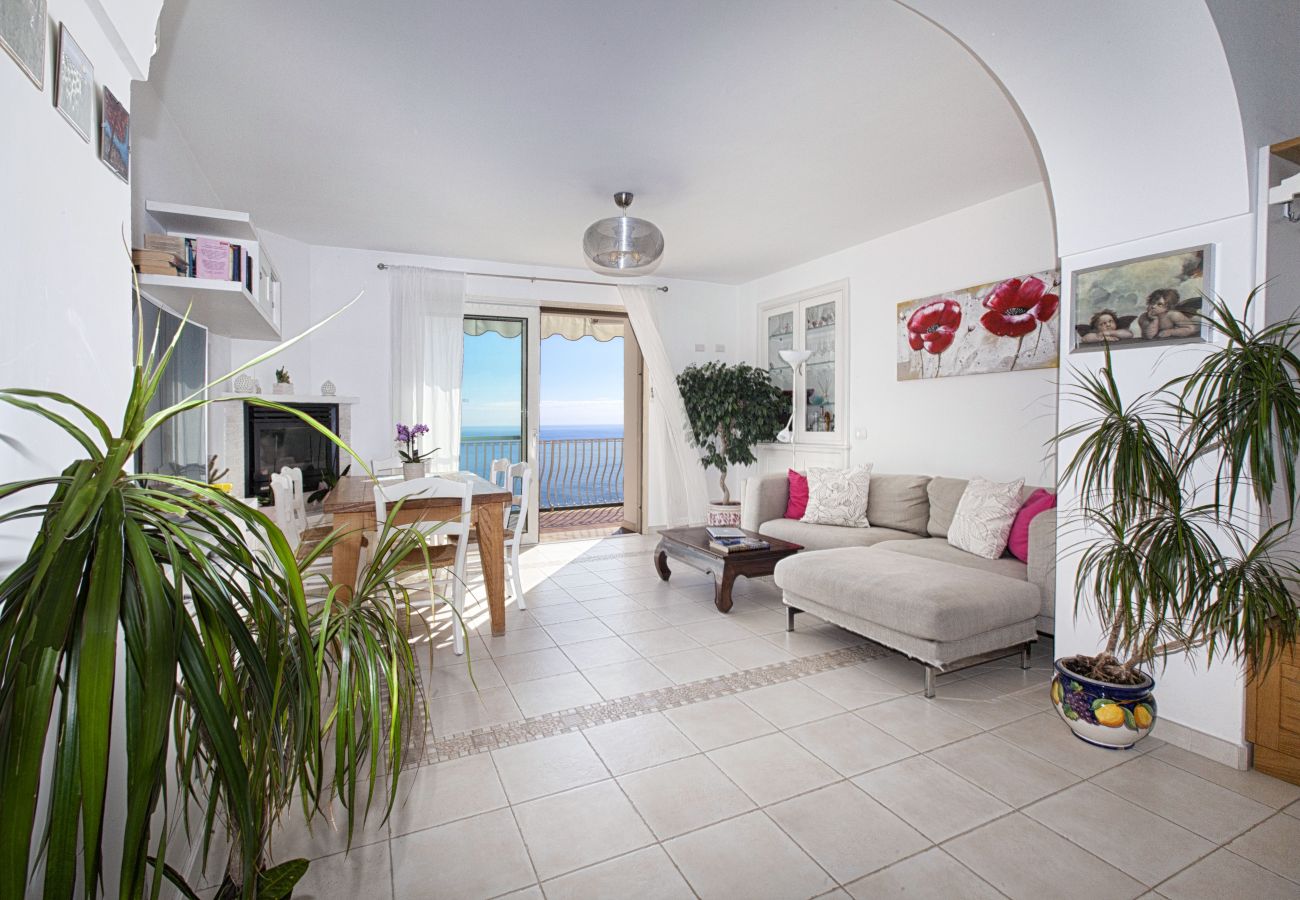 House in Positano - AMORE RENTALS - Casa Paradisea with Sea View Terraces 