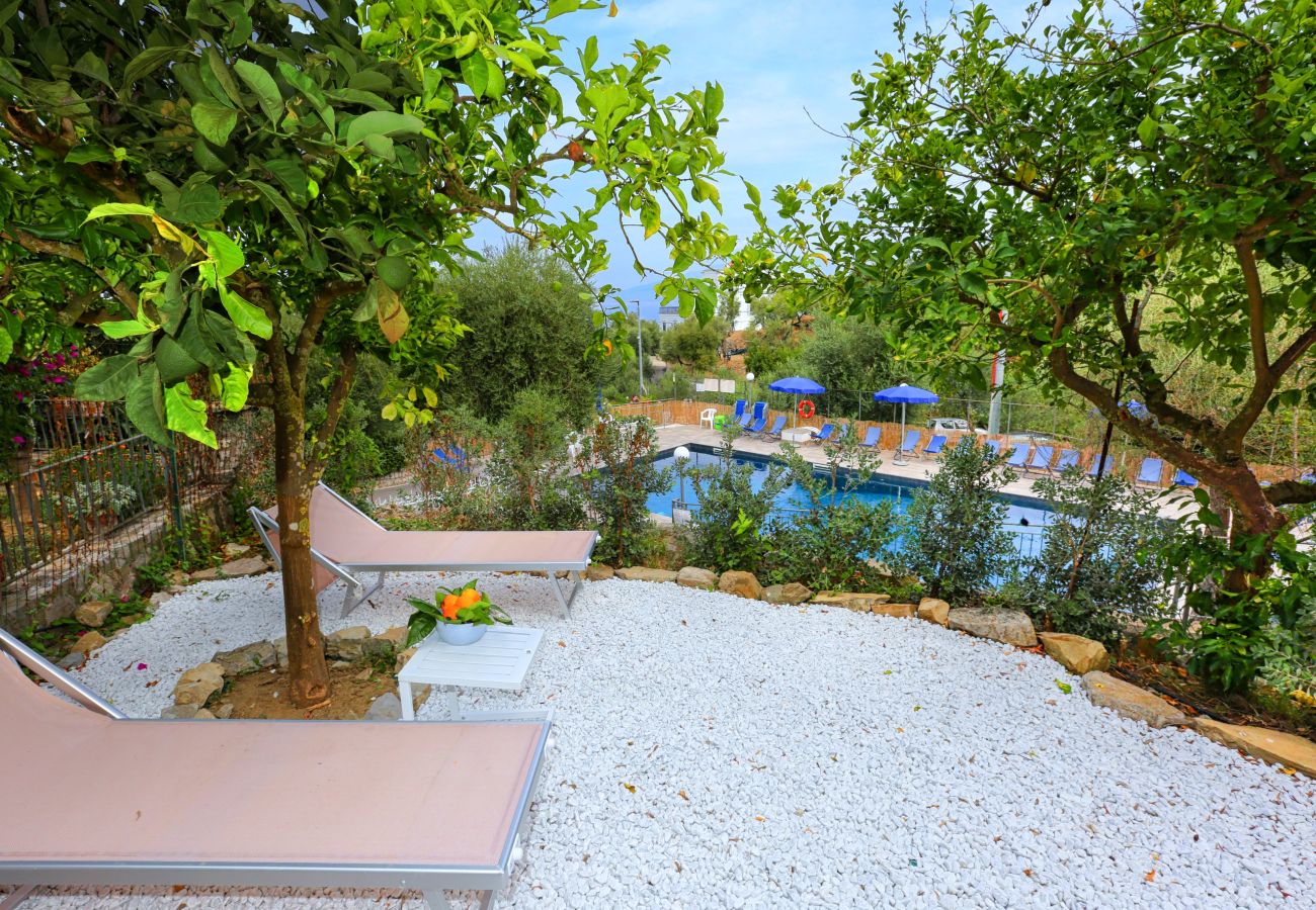 Villa in Sorrento - AMORE RENTALS - Villa Tittina with Shared Pool and Sea View
