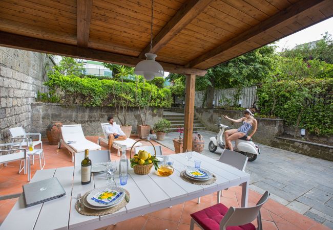Villa in Sorrento - AMORE RENTALS - Villa Flavia with Private SPA, Terraces, Sea View