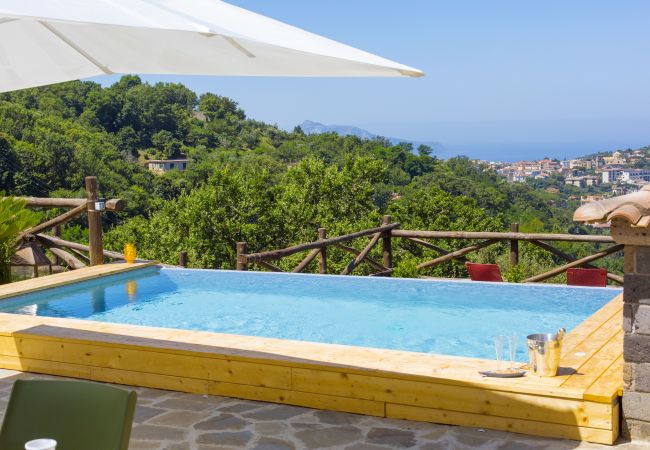 House in Sorrento - AMORE RENTALS - Casa I Giardini di Sorrento with Swimming Pool, Sauna, Sea View House in Sorrento - AMORE RENTALS - Casa I Giardini di Sorrento with Swimming Pool, Sauna, Sea View