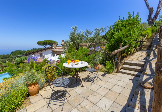 House in Sorrento - AMORE RENTALS - Casa I Giardini di Sorrento with Swimming Pool, Sauna, Sea View House in Sorrento - AMORE RENTALS - Casa I Giardini di Sorrento with Swimming Pool, Sauna, Sea View