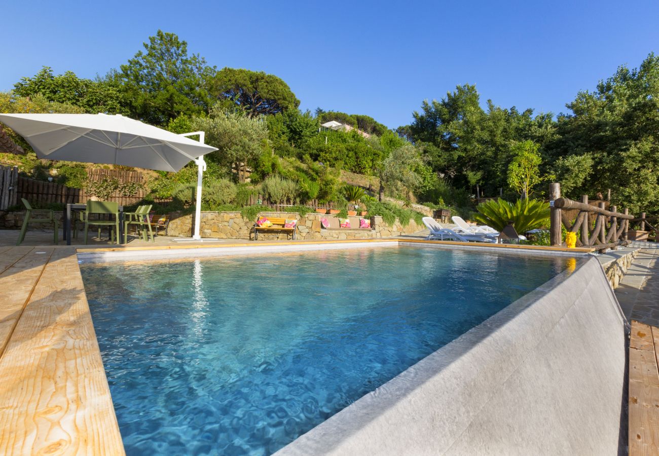 House in Sorrento - AMORE RENTALS - Casa I Giardini di Sorrento with Swimming Pool, Sauna, Sea View