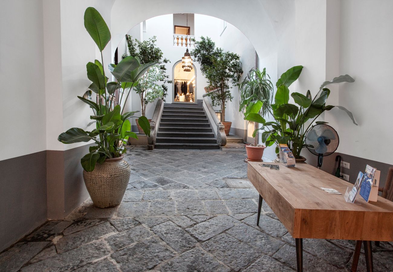 Apartment in Sorrento - AMORE RENTALS - Apartment Terrazza Tasso with Private Garden, External Private Hot Tub in Piazza Tasso