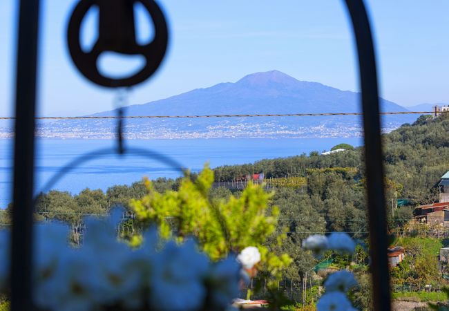 House in Sorrento - AMORE RENTALS - Casa Casarlano 11 Suite with Private Swimming Pool and Sea View